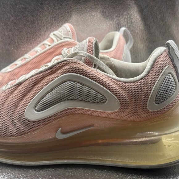 Size 6.5 - Nike Womens Air Max 720 AR9293-603 Pink Running Shoes Sneakers - Picture 7 of 11